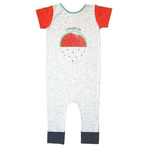 Watermelon Short Sleeve Toddler Romper- 6 months to 3 years | Romperoo